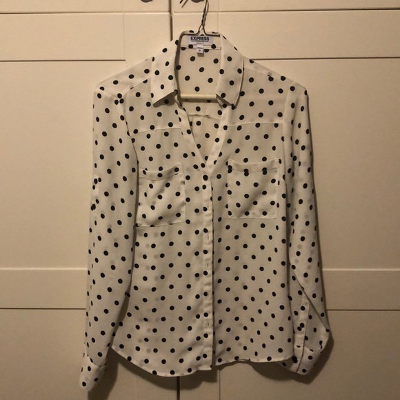 Express Button-up Portofino Shirt - Picture 1 of 2
